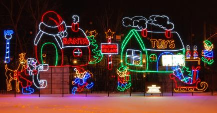 Winter Festival of Lights in Niagara Falls