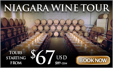wine tour hotel package niagara falls