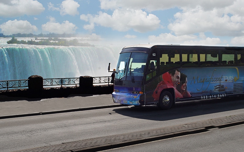 Magnificent Tours Bus