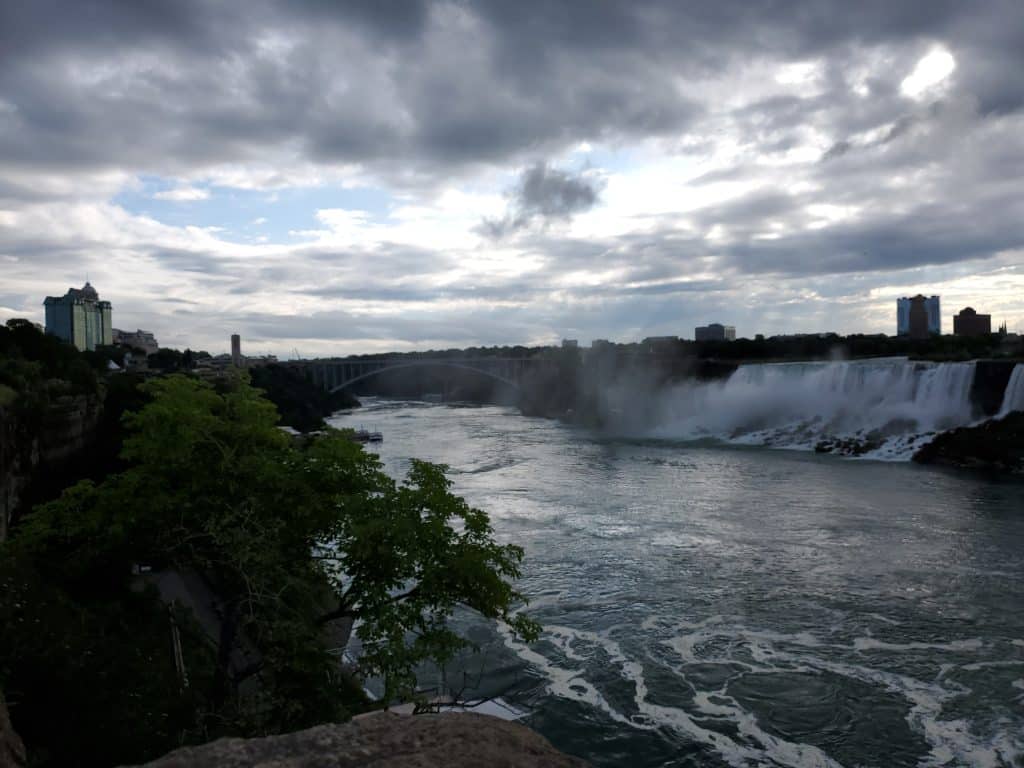 Niagara Falls Cloudy Day